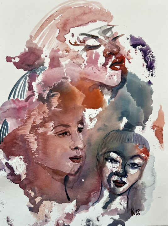 绘画,  12x9 in 