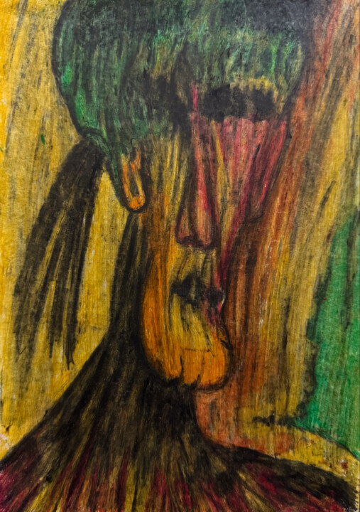 Aztecs 绘画, 11.4x8.3 in