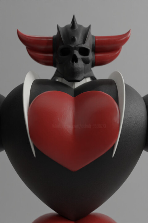 Lov'dorak : Armure Amour Escultura, 35,4x21,1 in
