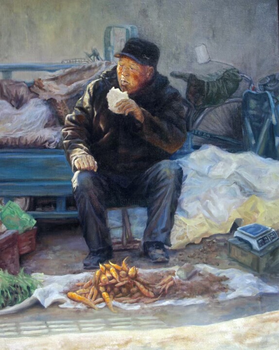 暖阳 Schilderij, 52,4x41,3 in
