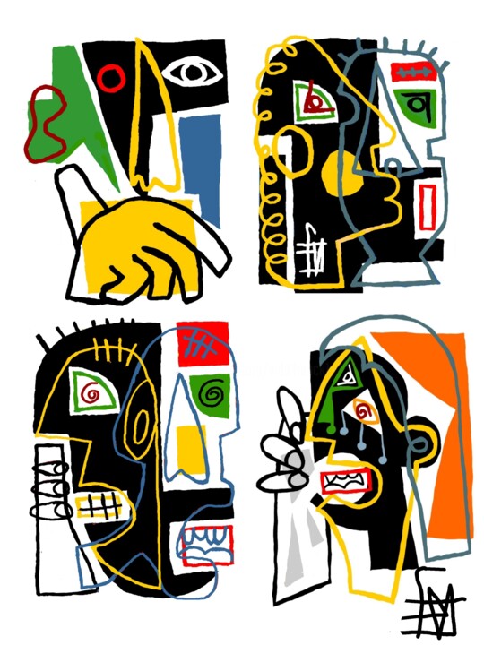 galerie de portraits 数字艺术