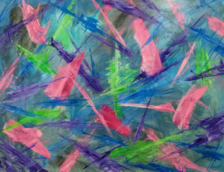 绘画,  29.9x39.4 in 