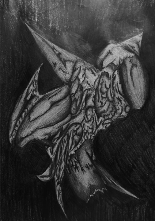 straitjacket 42-53 绘画, 11.4x8.3 in
