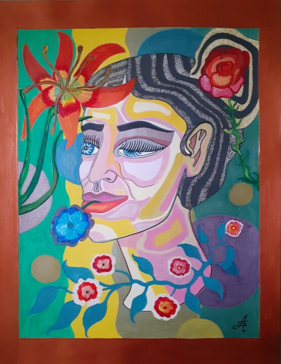 绘画,  25.6x19.7 in 