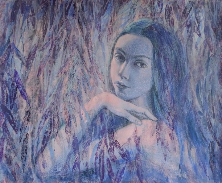 Moonlight 绘画, 19.7x23.6 in