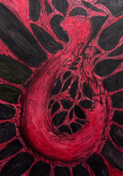 Willpower 绘画, 16.5x11.7 in