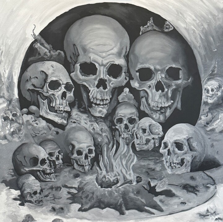 "11" 绘画, 24x24 in