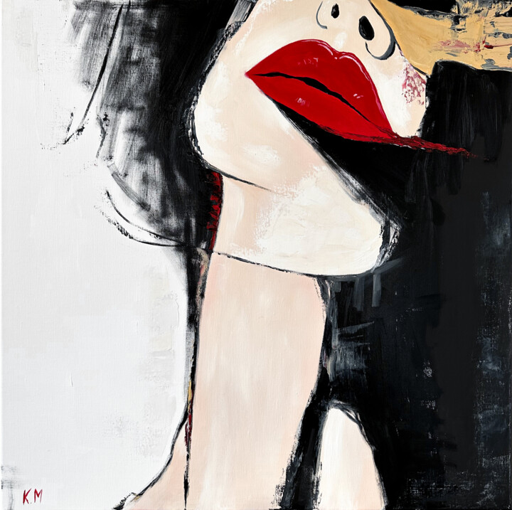 Fatal Attraction 绘画, 31.5x31.5 in