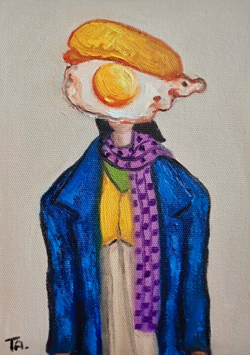绘画,  7.9x5.9 in 