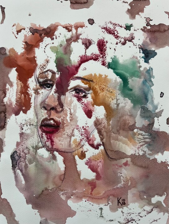 绘画,  12x9 in 