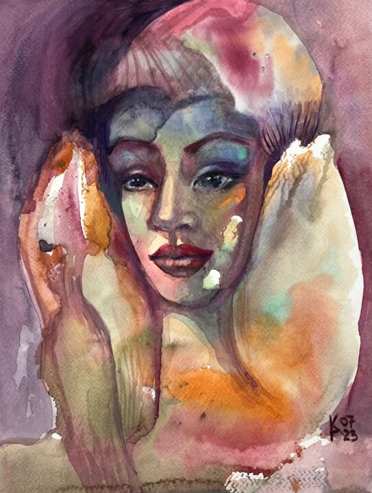 绘画,  12x9 in 
