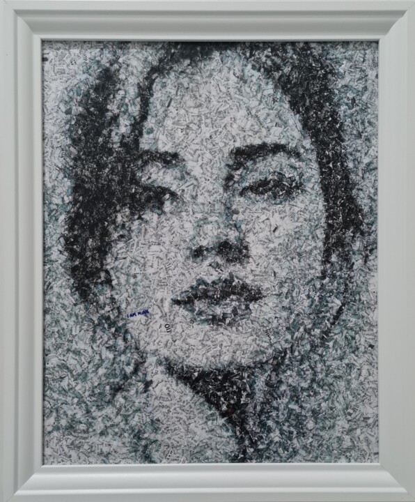 Not your doll - 18 (n.684) Collages, 19,7x15,8 in