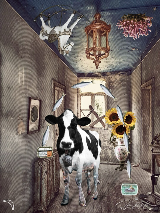 Help Digitale Kunst, 47,2x35,4 in