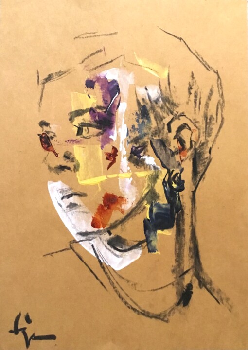 图画,  11.4x8.3 in 