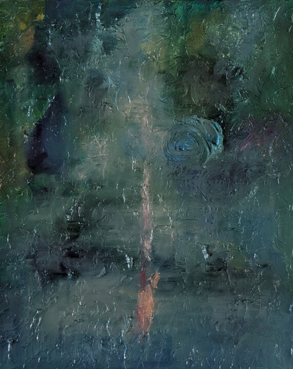 Underwater 绘画, 19.7x15.8 in