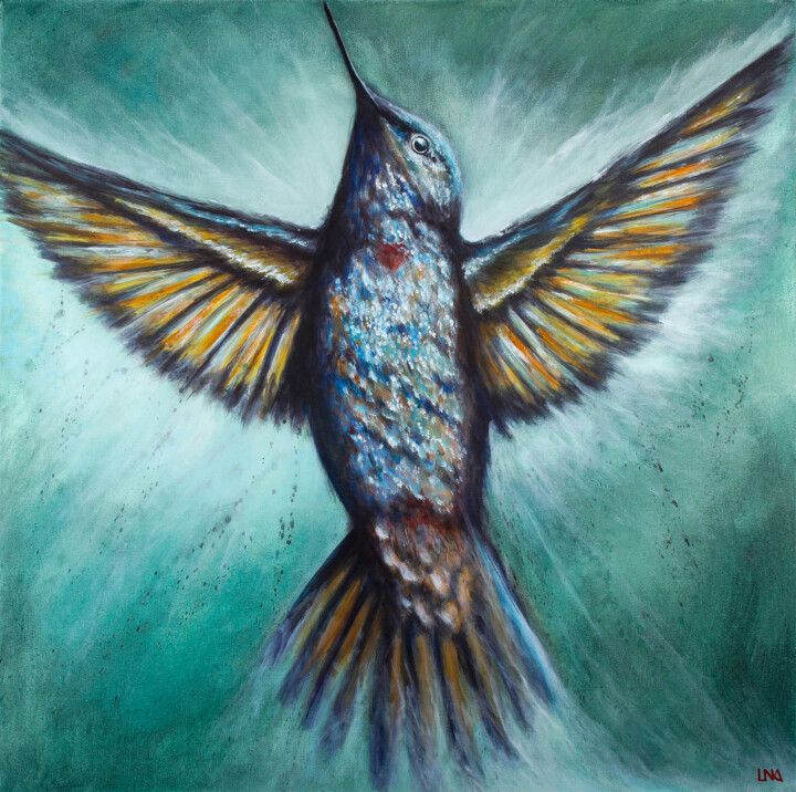 Déployées 绘画, 31.5x31.5 in