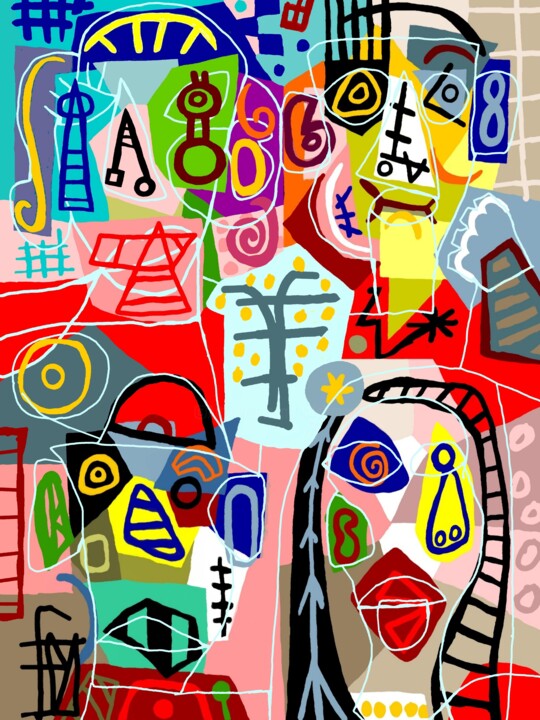 galerie de portraits 3 数字艺术