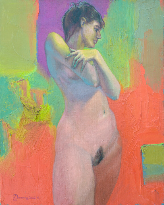 Grace of color 绘画, 19.7x15.8 in