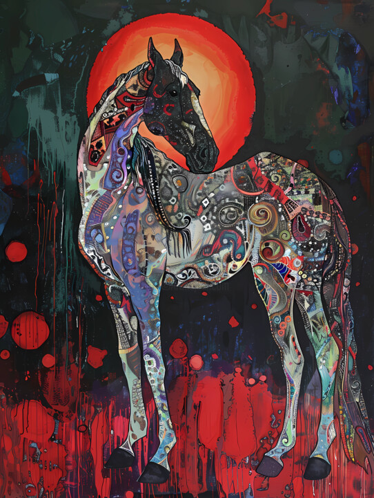 The Horse's Radiance 数字艺术