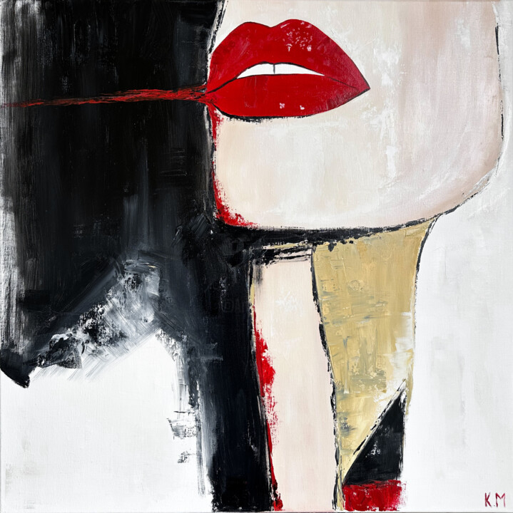 Whisper of Desire 绘画, 31.5x31.5 in