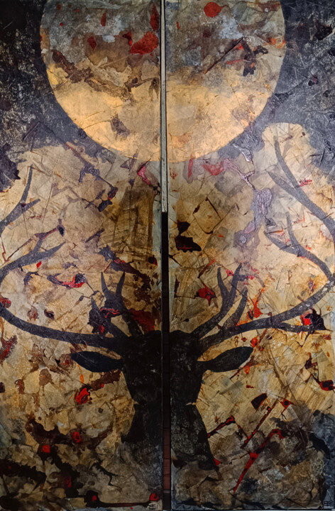 绘画,  59.1x19.7 in 