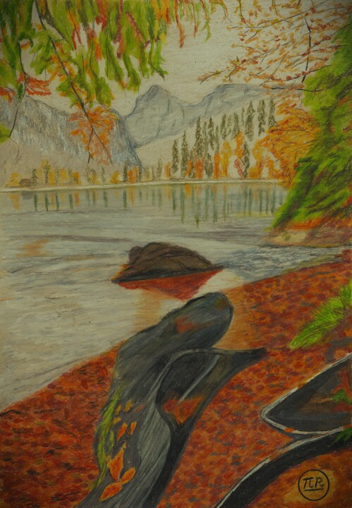 Couleurs d'automne 1 图画, 11x7.9 in