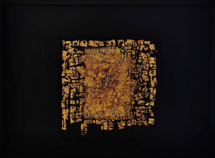 noir et or 21.04 绘画, 23.6x31.9 in
