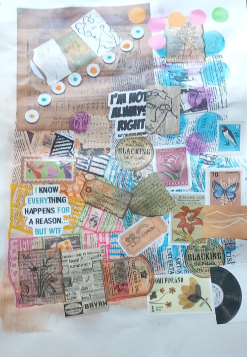 Collages,  15.8x11.4 in 