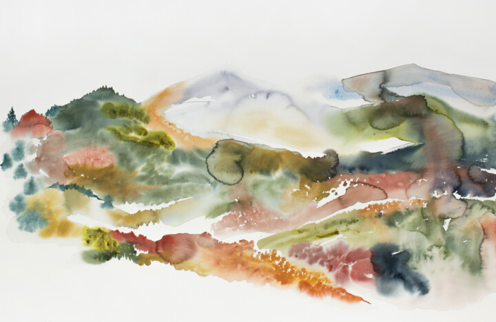 Autumnal No. 13 绘画, 26x40 in
