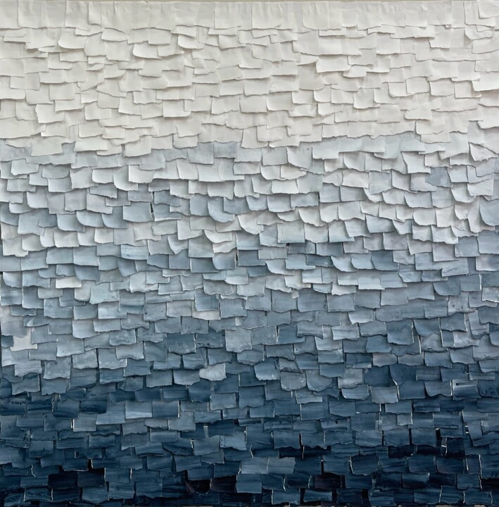 Deconstruction of the sea breeze 绘画, 39.4x39.4 in