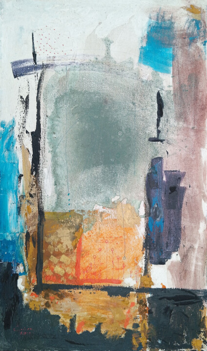 Balanza 绘画, 25.6x15.4 in