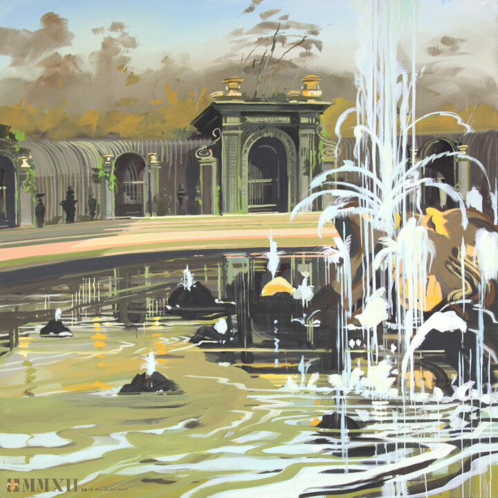 N°8 – Bosquet de l'Encelade Tablo, 59,1x59,1 in