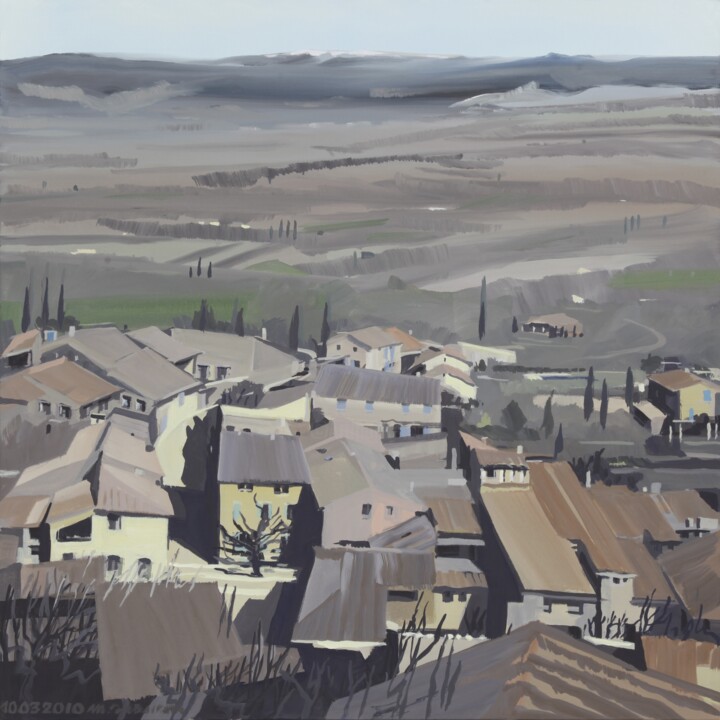 N° 4 – Oppède 绘画, 39.4x39.4 in