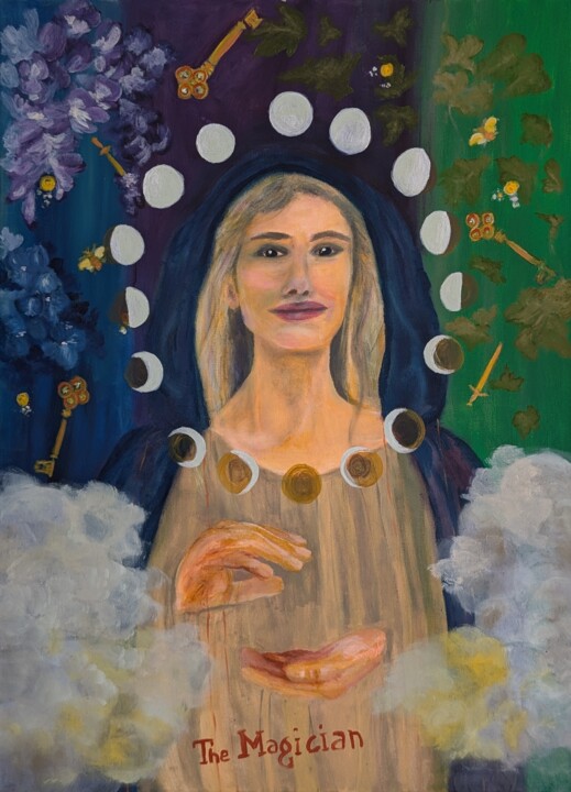 The Magician 绘画, 35.4x25.6 in