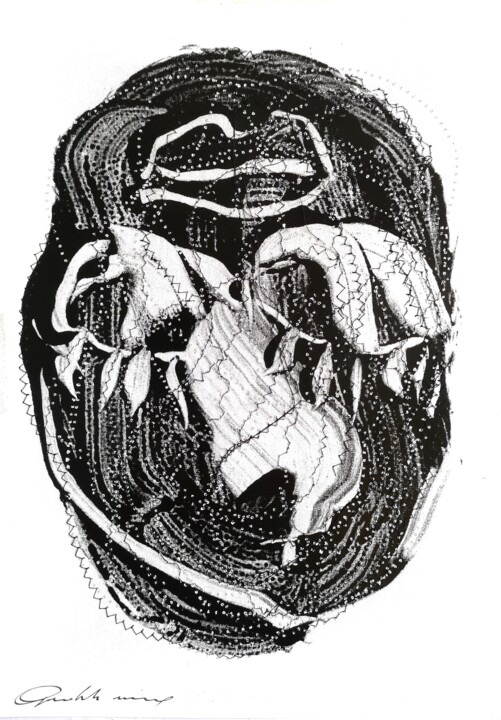 Portrait 25 绘画, 16.5x11.8 in