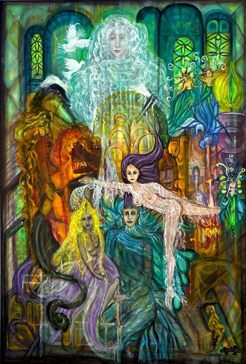 绘画,  63x47.2 in 