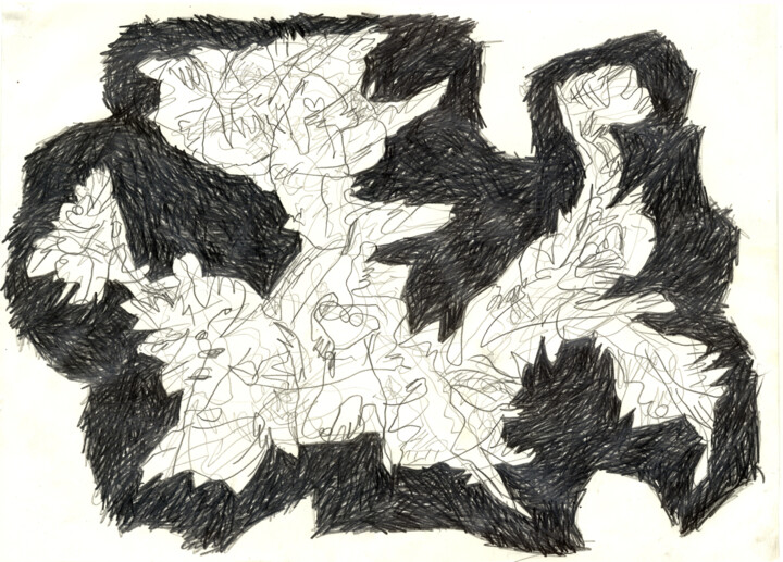 图画,  11.7x16.5 in 