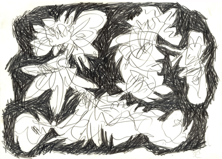 Dibrujo 2013-18 图画, 11.7x16.5 in