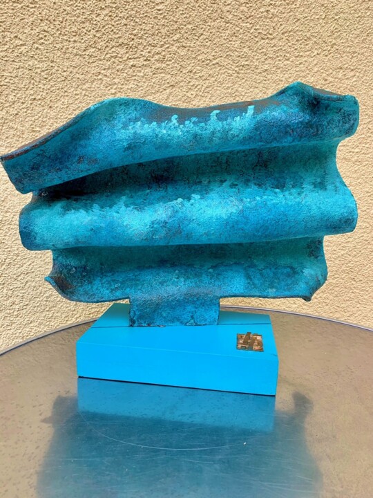 Turquoise 雕塑, 11.8x5.5 in