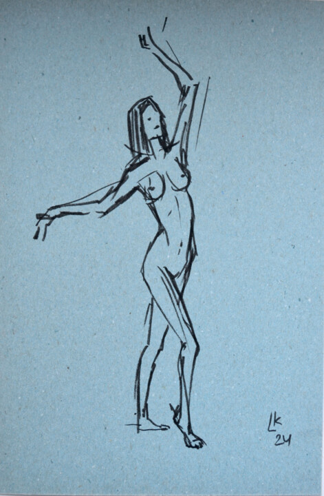 Dancer's Grace 图画, 11.8x8.3 in