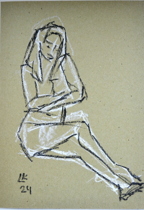 图画,  11.8x8.3 in 
