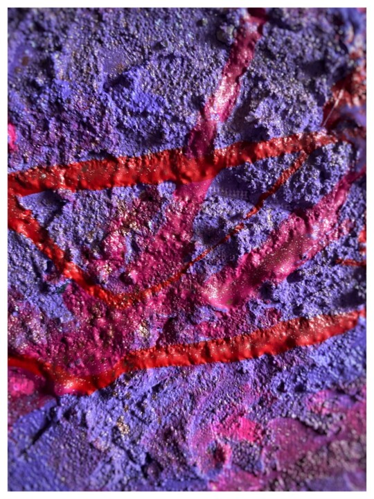 Artwork's surface or texture