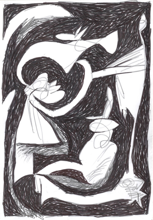 图画,  8.3x5.7 in 