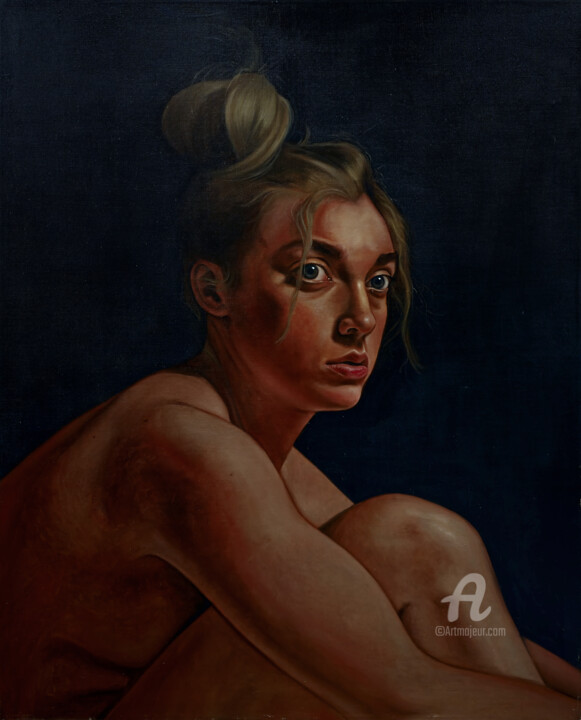 Fear-Less 绘画, 43.3x35.4 in