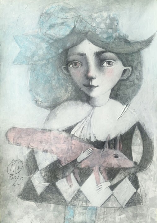 绘画,  11.6x8.3 in 
