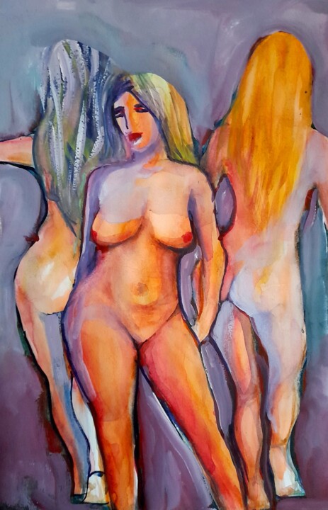 绘画,  16.5x11.7 in 