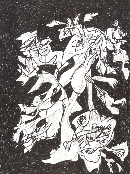 Dibrujo 2011-14 图画, 12.6x9.5 in