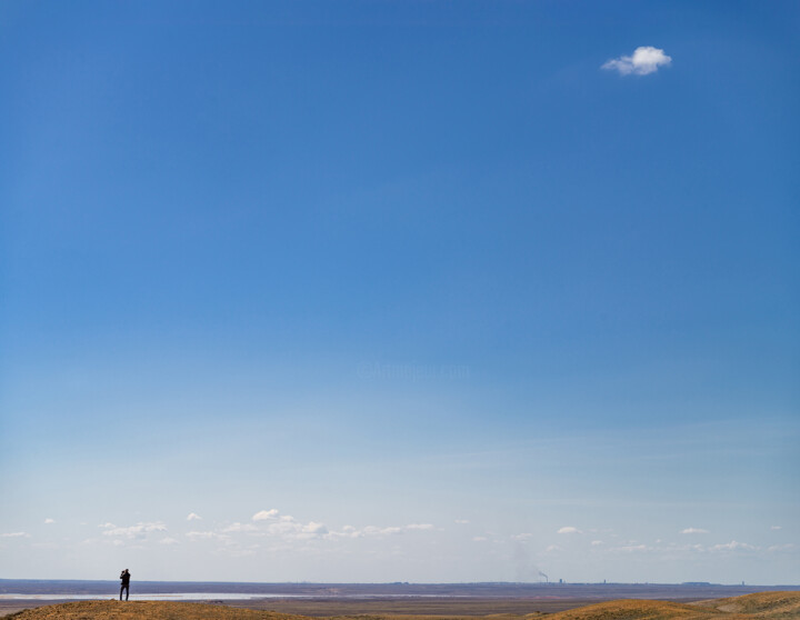 Kazakhstan, Desert near Zhezkazgan city Фотография, 21,5x27,6 in