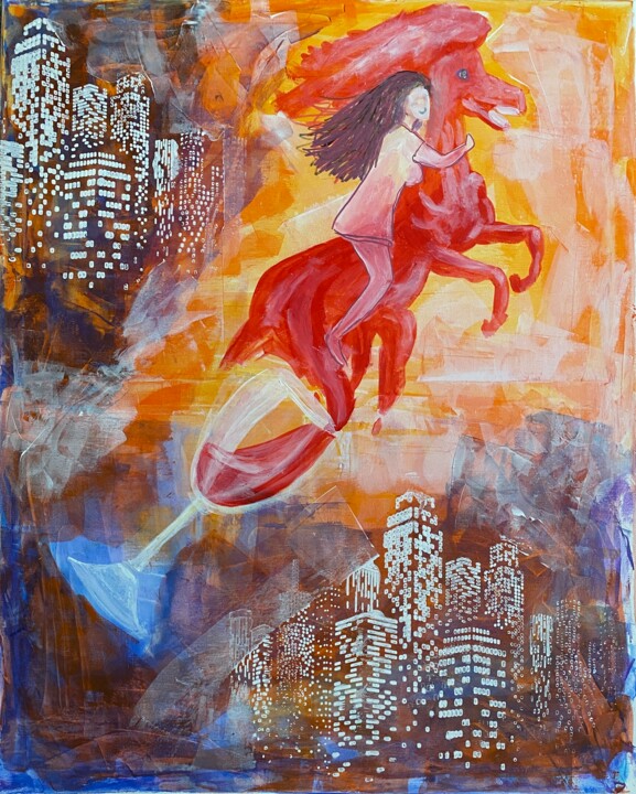 Wind of change 绘画, 29.9x24 in