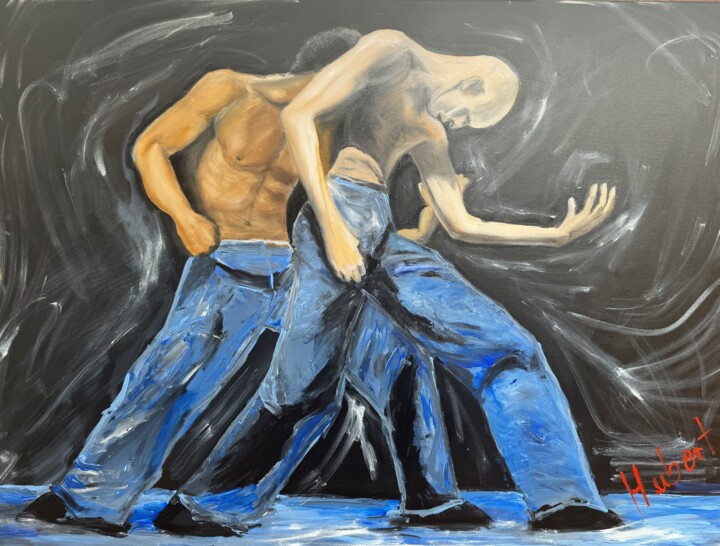 Midnight Raga 绘画, 35.4x47.2 in